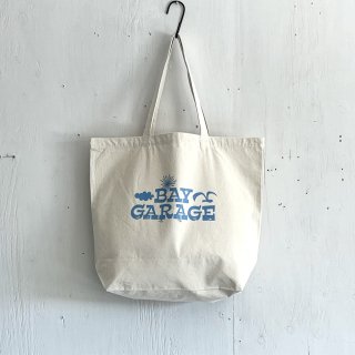 Bay Garage x Hirokazu Ishii <br>Logo Tote Bag<br>Natural