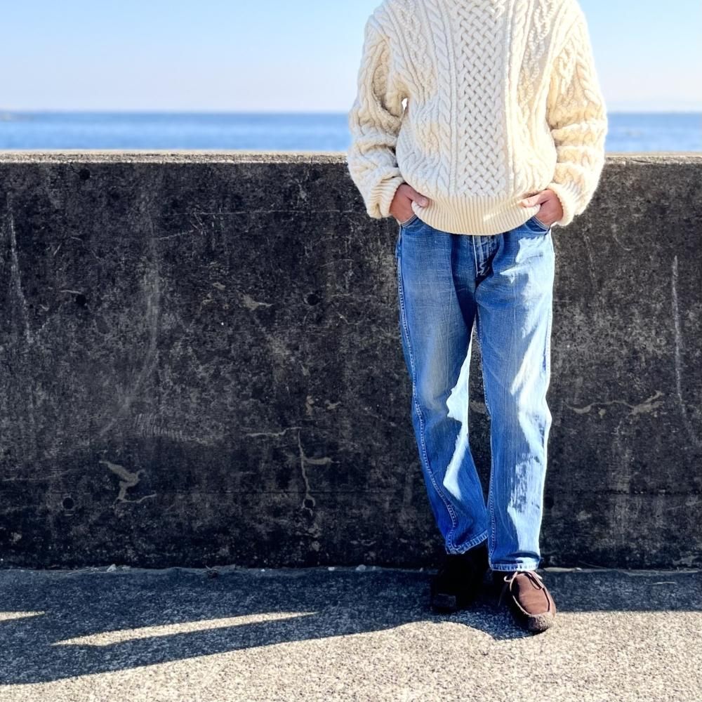 超希少 Wrangler ラングラー デニム パンツ 12mwz 60s 70s Wrangler 12MWZ (60's-70's)Slim Tapered Denim PantsIndigo