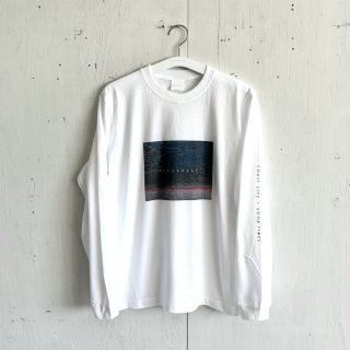 Bay Garage Long Sleeve T Shirt<br>「Eyes and Brain」-Mind-<br>White
