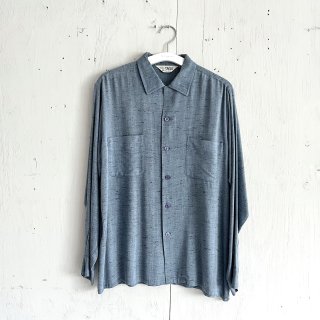 Koret Shirts (60's)<br>Loop Collared<br>Kasuri Gray