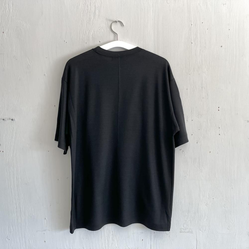 流行に  ラッピンノット ウールウェア メリノウール ポケットTシャツ トップス