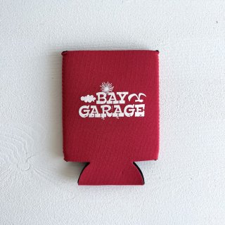 Bay Garage Koozie <br>Sunrise Logo<br>Red