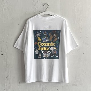 Bay Garage T-Shirts<br>A Cosmic Joke<br>White