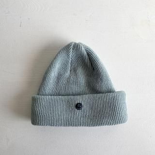 CPH  Cuff Knit Cap<br>STRAW YARN<br>Aqua
