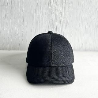 CPH DEEP 6 PANEL CAP<br>Straw Yarn Thermo<br>Black