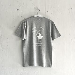 Bay Garage T Shirt<br>Miura Peninsula<br> Gray