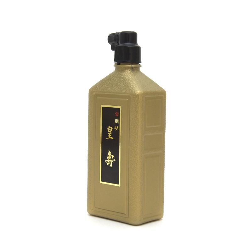 送料無料 百貨店 濃墨 皇壽 500ml 書道用品、墨、墨液、紙、筆を卸価格で - 開明 書道用品