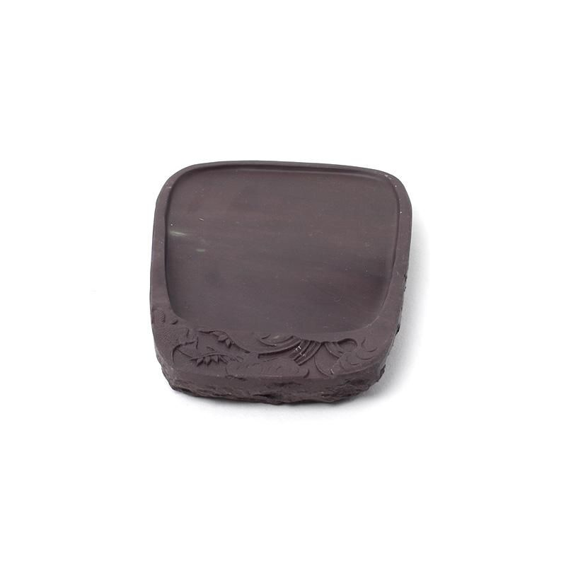 麻子坑 硯 麻子坑 彫花硯 有眼 卵型 - PIGMENT TOKYO 道具・硯・画材の通販