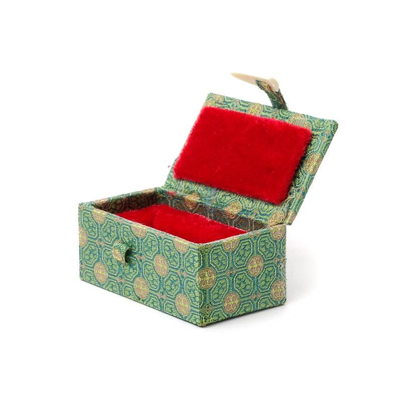 お買い得商品】錦貼り印箱 中 1.8～2.0cm用 - 書道用品、墨、墨