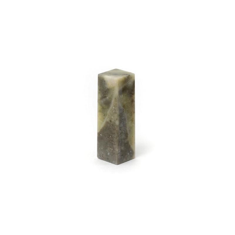 遼寧丹凍緑石 1.2cm角 高5.0cm - 書道用品、墨、墨液、紙、筆を