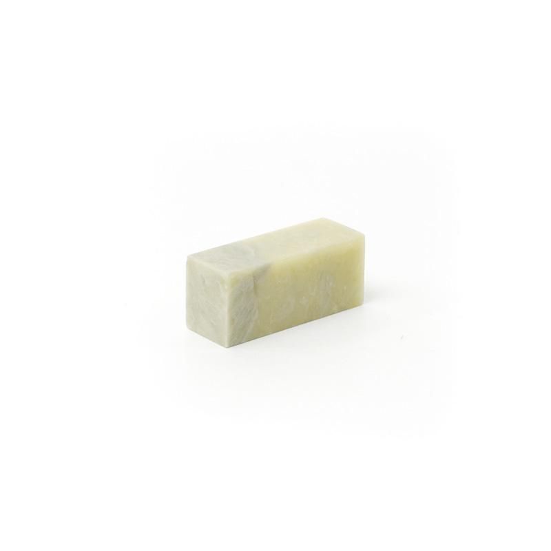 純白青田石 1.8cm角 高5.0cm - 書道用品、墨、墨液、紙、筆を卸