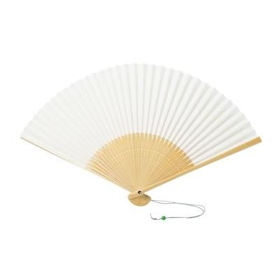 扇子　男持ち　細骨　本画仙 白扇 男持ち細骨 本画仙 〔日本製〕 - 書道用品、墨、墨液、紙