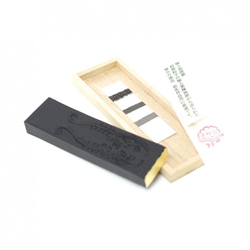 古墨 天金官双鳳 1.5丁型 古梅園 - 書道用品、墨、墨液、紙、筆を卸 