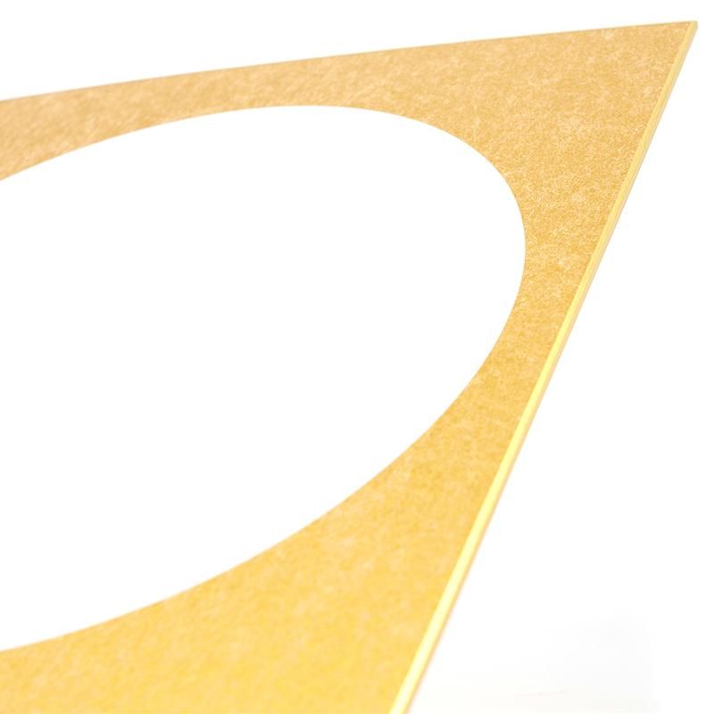 大色紙 円窓外金（特上） 1枚 - 書道用品、墨、墨液、紙、筆を卸価格で