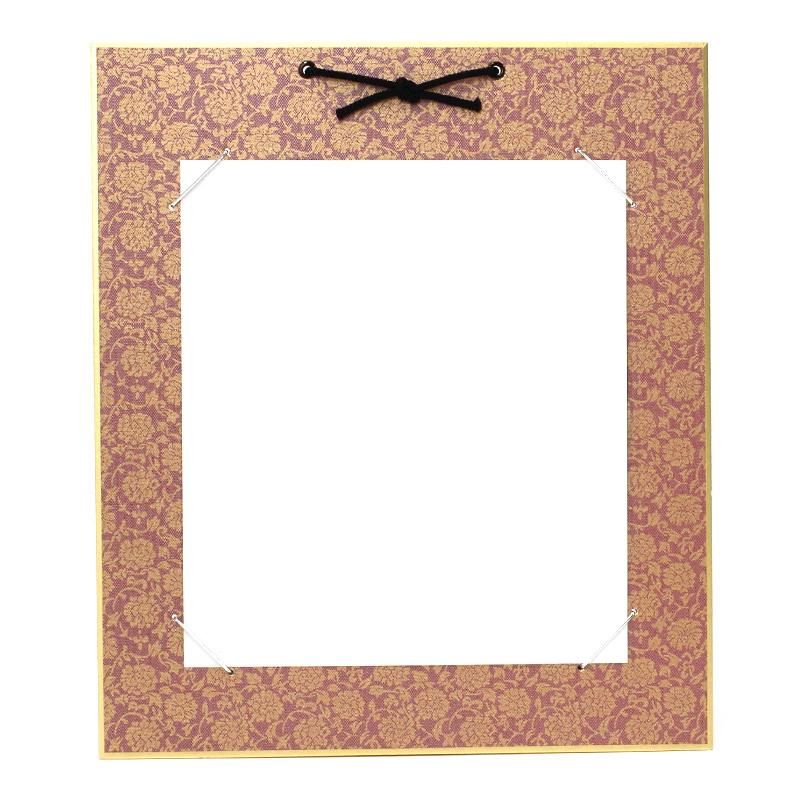 書画用御色紙掛 どんす 金茶 - 書道用品、墨、墨液、紙、筆を卸
