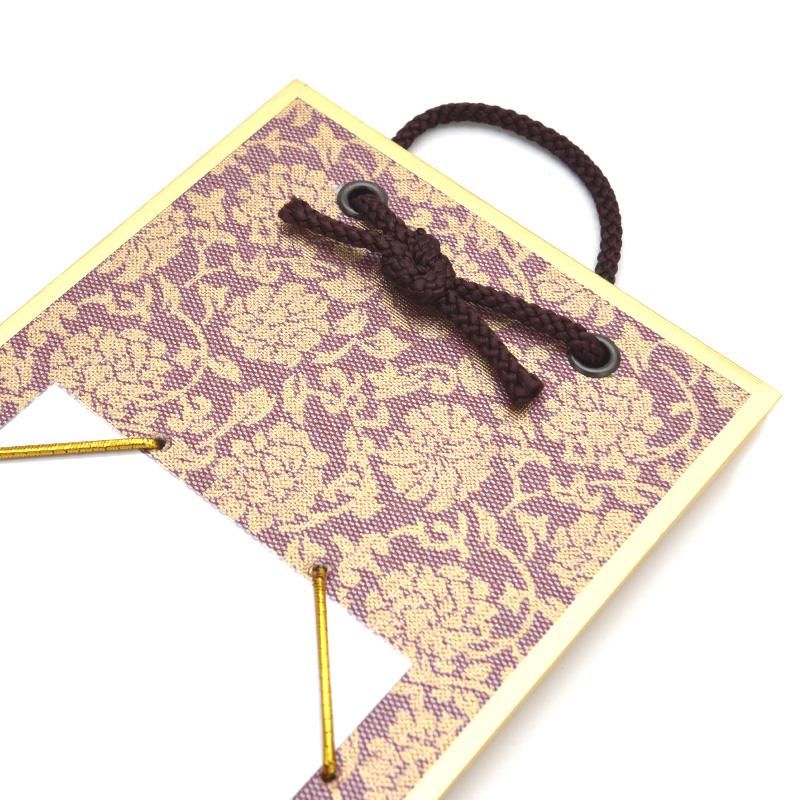 長期欠品納期未定】12079書画用御短冊掛け どんす 朱 [並/広幅兼用