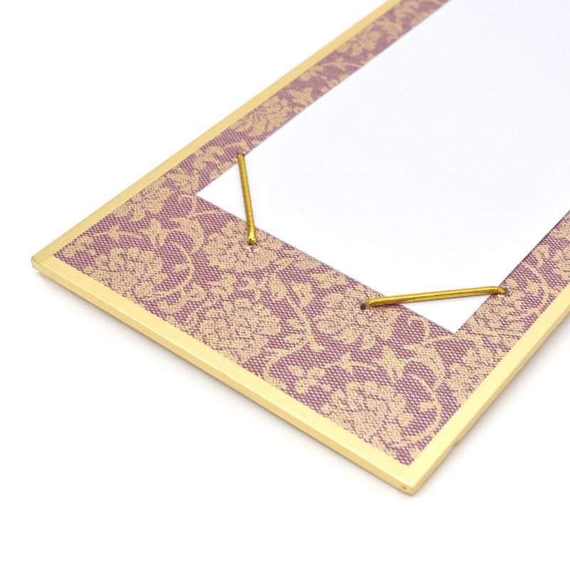 長期欠品納期未定】12079書画用御短冊掛け どんす 朱 [並/広幅兼用