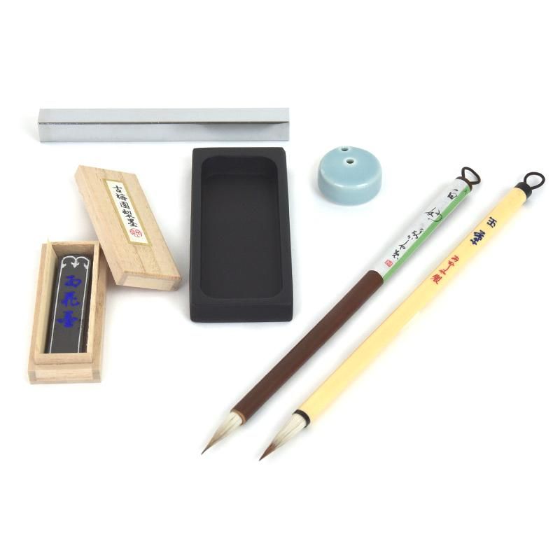 大人の書道セット 越前塗ローズ 小 あかしや - 書道用品、墨、墨 大人の書道セット 越前塗ローズ 小 あかしや - 書道用品、墨、墨