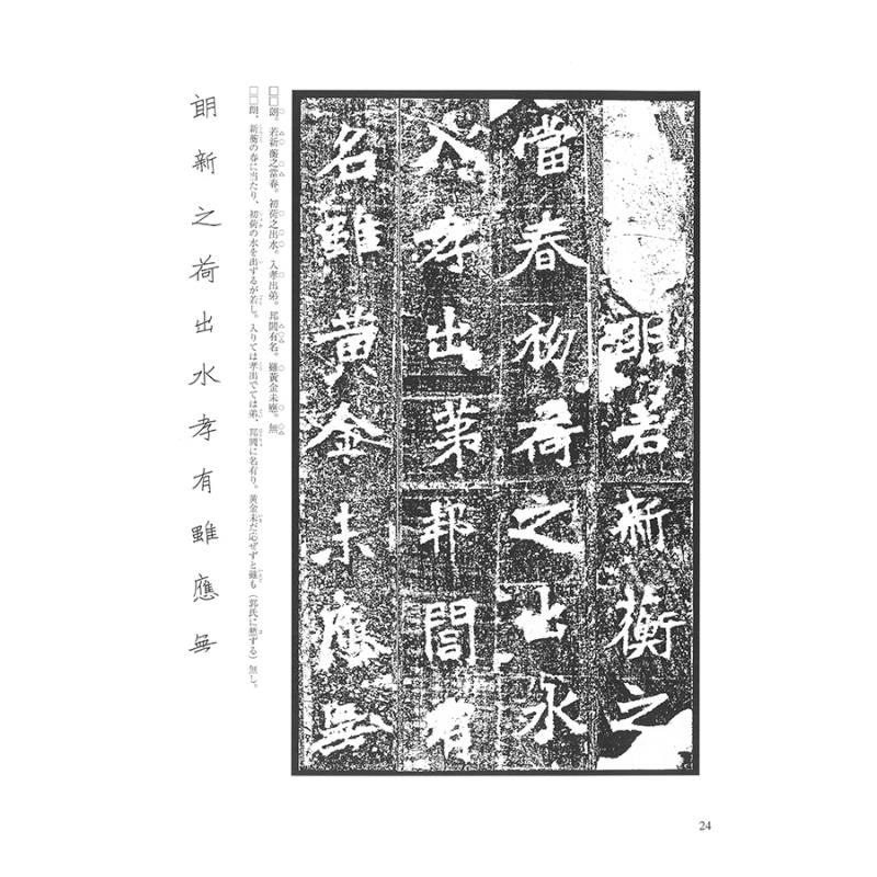 テキストシリーズ 魏晋南北朝の書8 張猛龍碑 - 書道用品、墨、墨液