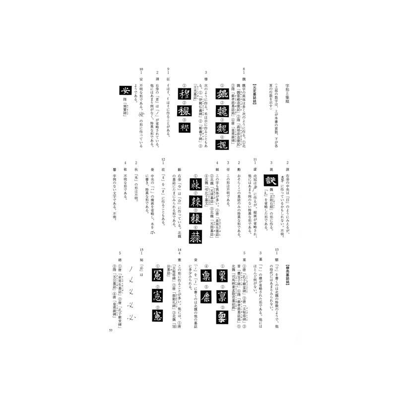 テキストシリーズ 魏晋南北朝の書11 墓誌銘2 - 書道用品、墨