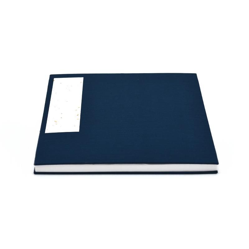 集画帳 色紙型 画仙(紺) 11折 - 書道用品、墨、墨液、紙、筆を卸