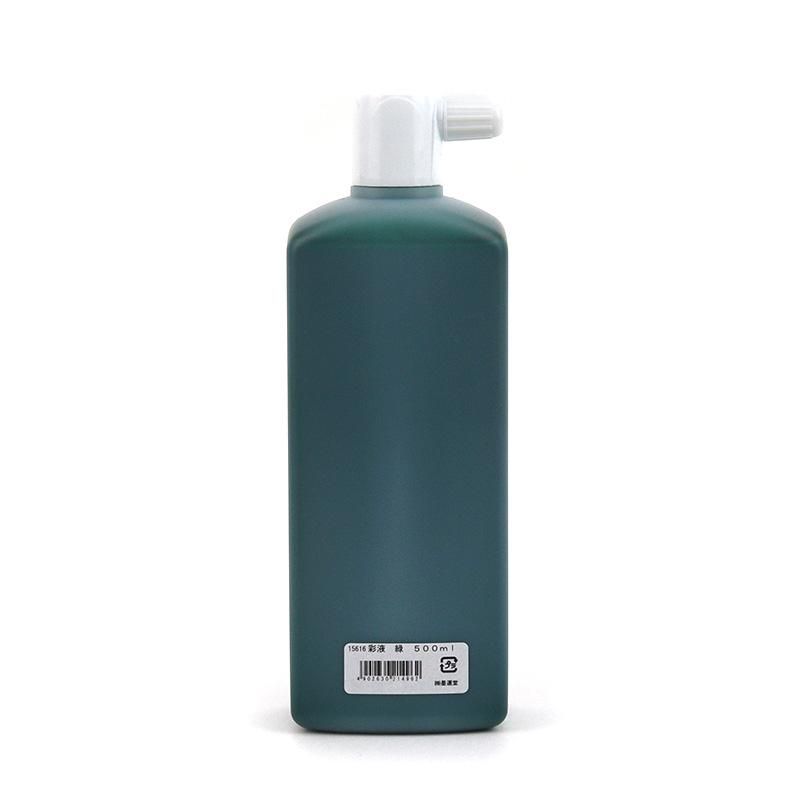 彩液 緑 500ml 墨運堂 - 書道用品、墨、墨液、紙、筆を卸価格で 彩液 緑 500ml 墨運堂 - 書道用品、墨、墨液、紙、筆を卸価格で