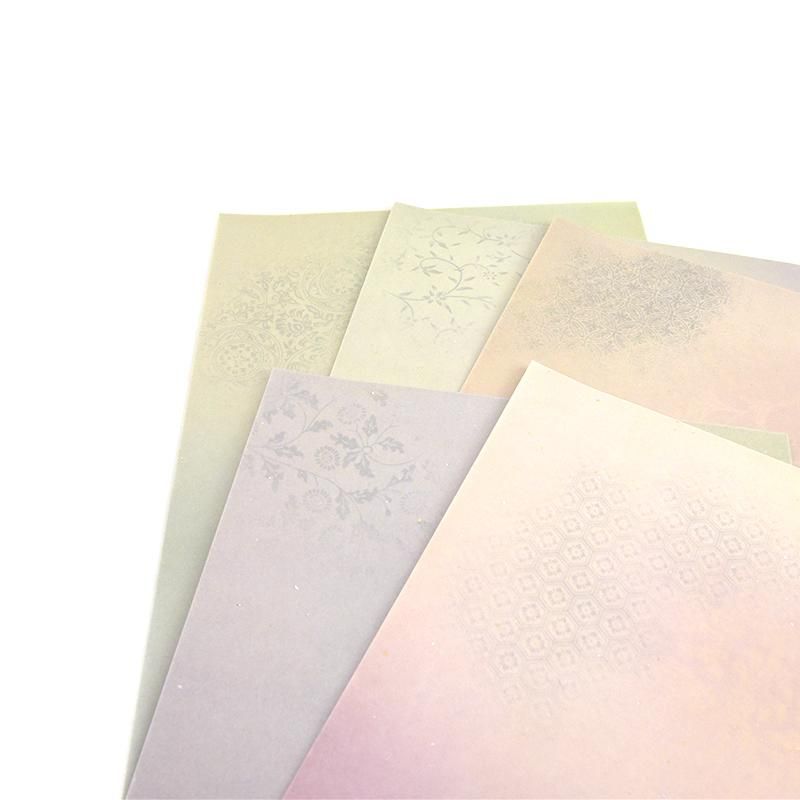 しずく 絹目 半懐紙 5色50枚入 - 書道用品、墨、墨液、紙、筆を卸価格