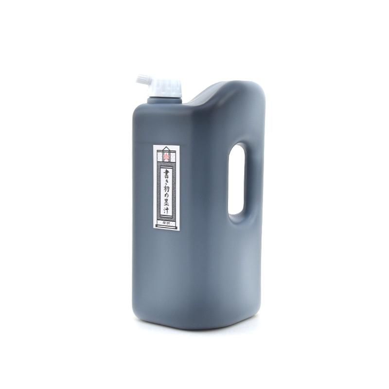 長期欠品納期未定】書き初め墨汁 1.8L - 書道用品、墨、墨液、紙