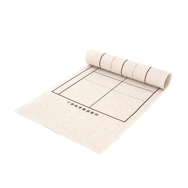 下敷 下野判 書初め栃木県判 薄茶（両面罫線入） 2mm厚 - 書道用品、墨