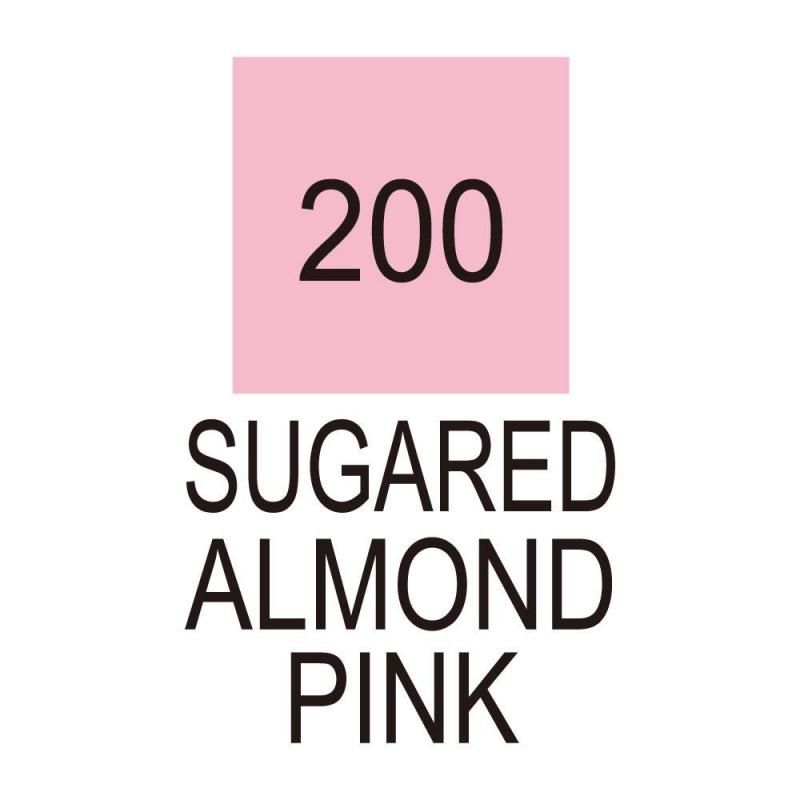 ZIG ｸﾘｰﾝｶﾗｰﾘｱﾙﾌﾞﾗｯｼｭ №200 シュガードアーモンドピンク - 書道