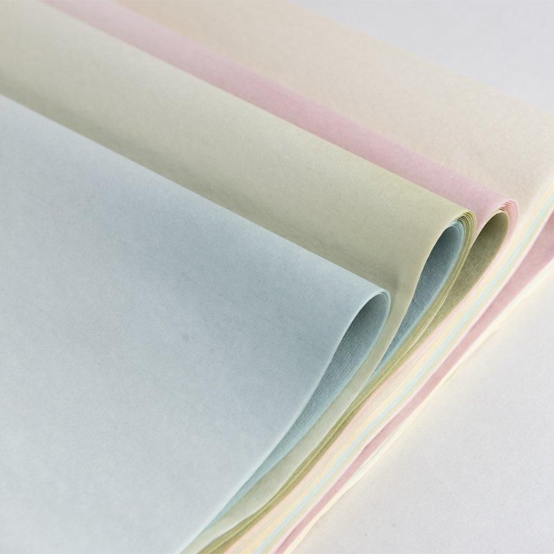 長期欠品納期未定】ボカシ 加工紙 5色セット 半切50枚 - 書道用品、墨