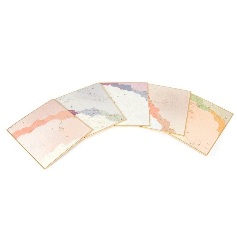 寸松庵切継プリント アソートカラー 1枚 - 書道用品、墨、墨液