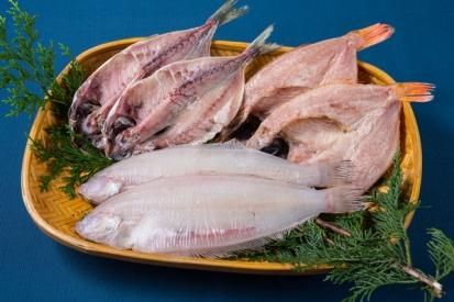 極上干物 あじ開き 子持ち笹カレイ ノドグロ ３種セット