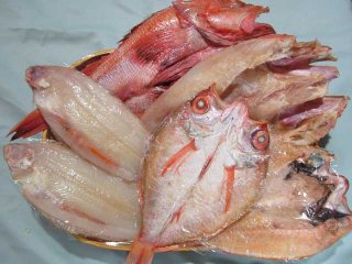 極上白身魚の干物3種（キンキ、ノドグロ、ササカレイ）のセット