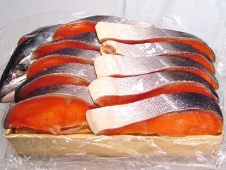 【北海道産】 本紅鮭1尾(約2.0kg)切身