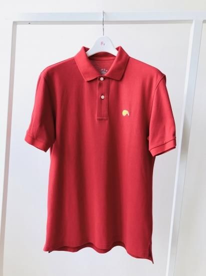 PALMS＆CO. パームスアンドコー ポロシャツ 赤 L KIWI&CO.ポロ (MEN) - Palms&co.（パームスアンドコー） online