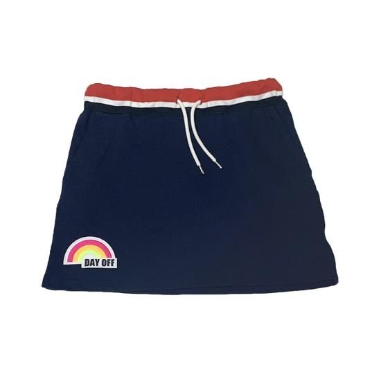 PALMS & CO. レディーススカート ホワイト 25SS】WOMEN アシンメトリープリーツスカート ホワイト