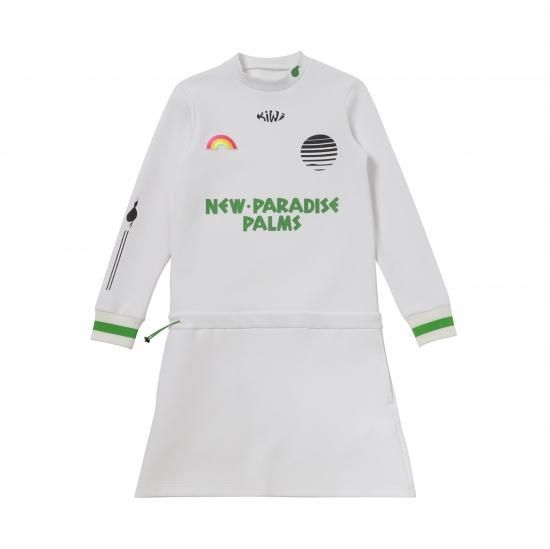   ゴルフワンピース アディダス 【ゴルフ】3ストライプス レイヤードライク