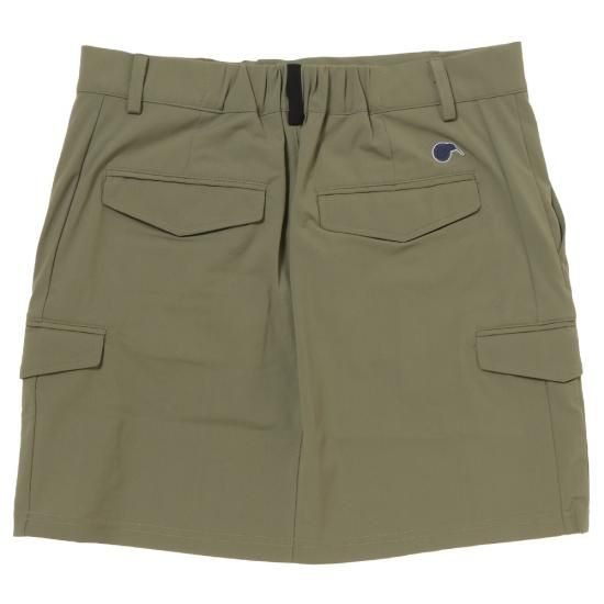 PALMS & CO. レディーススカート ホワイト green label relaxing スカート フレア ホワイト -撥水