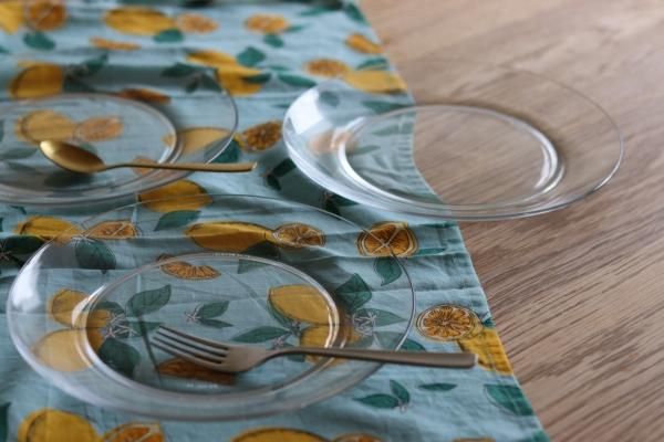 今だけ限定値引✨フランス製》ステキなブルー・ガラス皿セット★青色 現品限り 11/18迄限定値引✨フランス製》ステキなブルー ガラス皿セット