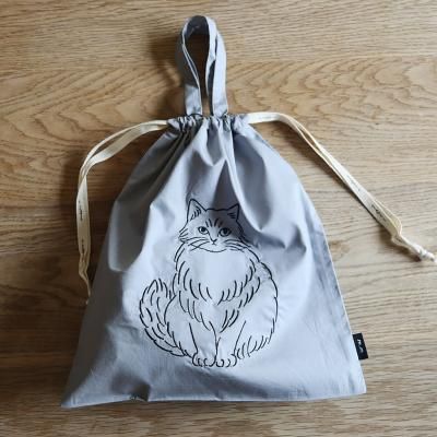 ߥ業Embroidered Drawstring bag L Chloe
