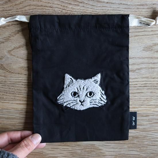 ߥ業Embroidered Drawstring bag S Chloe
