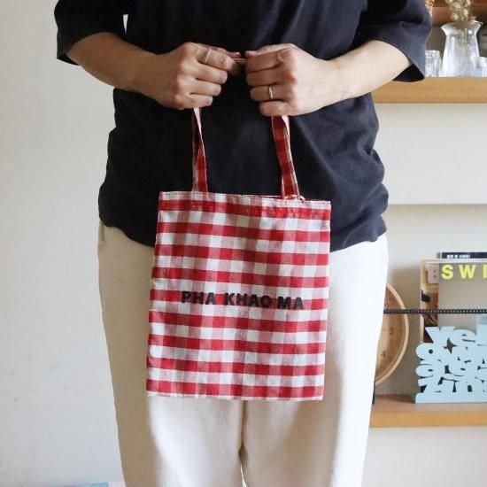 PHA KHAO MA / Mini bag Red