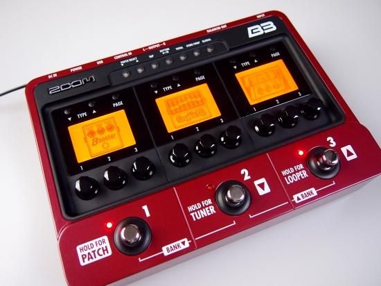 ZOOM/B3 マルチエフェクター 初心者 学生 おすすめ ベース