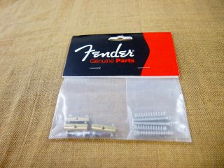 【new】Fender純正 テレキャスター用 ビンテージリイシュー 3wayブラスサドル