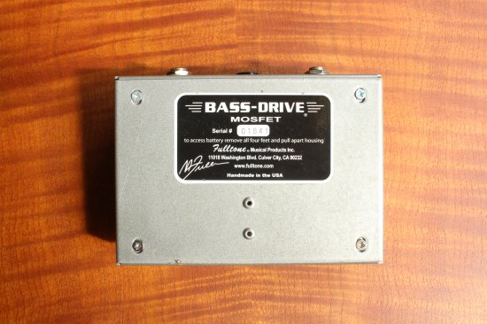 fulltone BASS DRIVE MOSFET - Geek IN Box