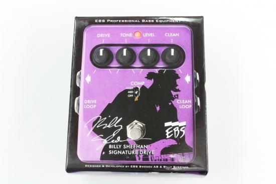 EBS Billy Sheehan Signature Drive Pedal - Geek IN Box EBS Billy Sheehan Signature Drive Pedal - Geek IN Box