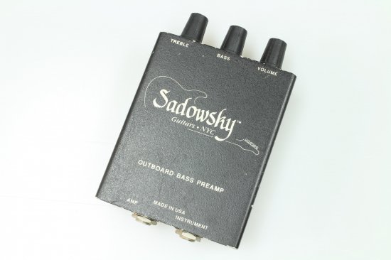 USA製 Sadowsky OUTBOARD BASS PREAMP