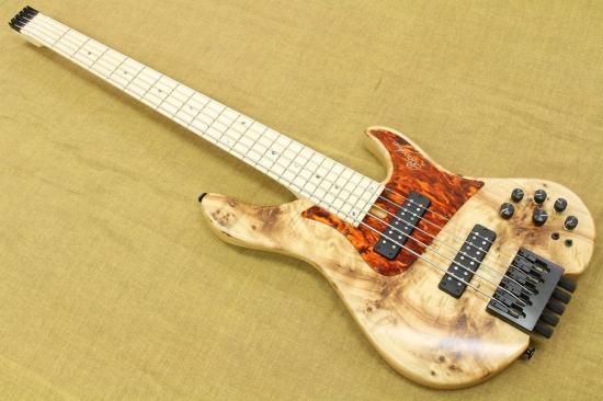 Bacchus WOODLINE 5弦ベース　限定モデル Bacchus WOODLINE Headless5-SP18 BP/M CN-NAT #106379 【新品