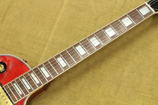 ギター Burny Les Paul Custom Mod Burny Les Paul Custom Black 3PU RLC-75 Randy Rhoads MOD Made